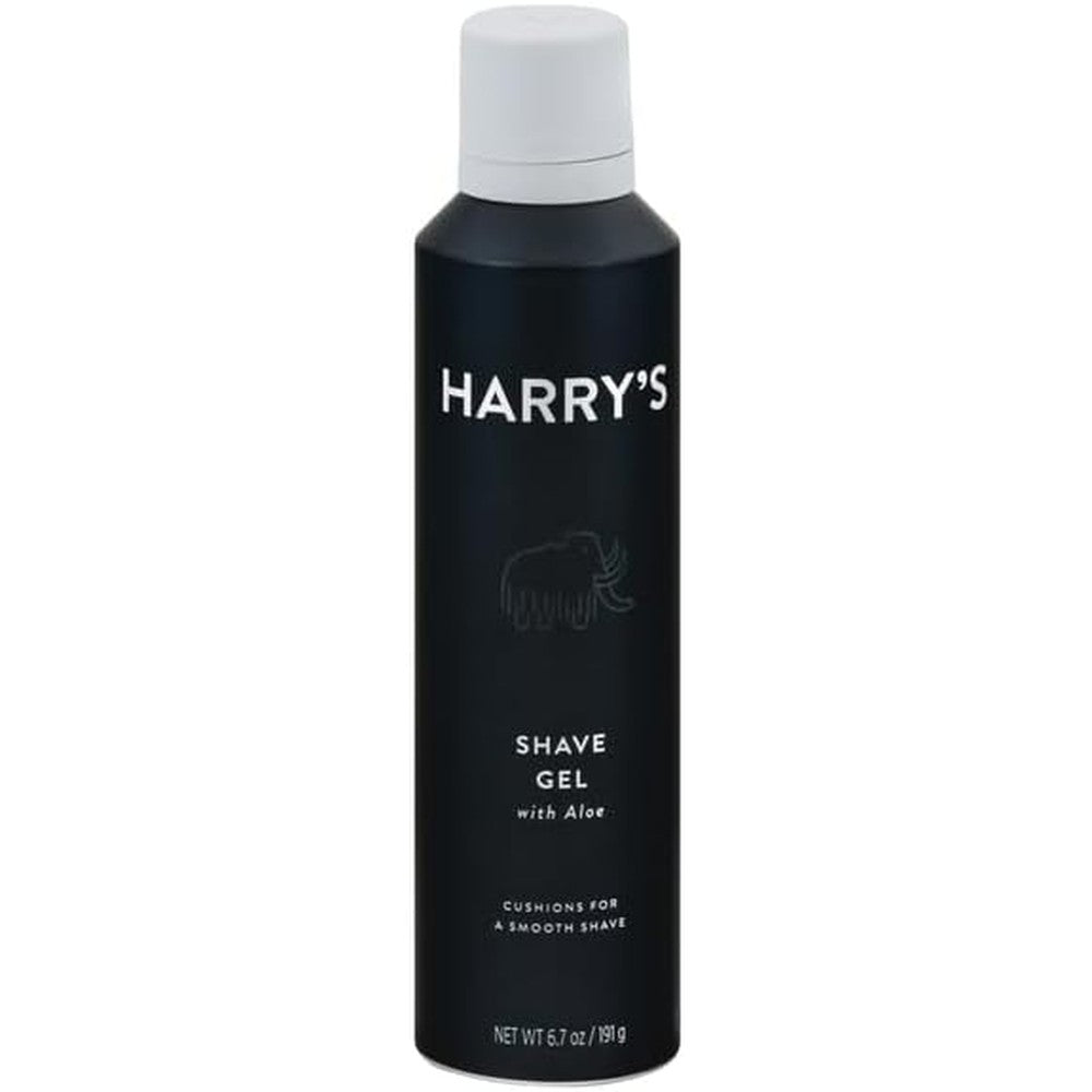 Harry's Foaming Shave Gel with Aloe 6.7 Fluid Ounce front view for men