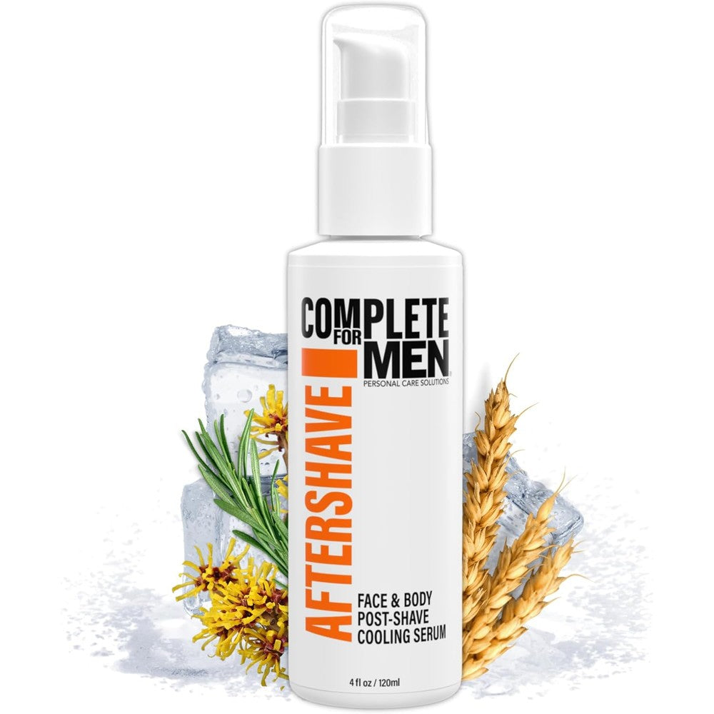 Complete For Men aftershave cooling serum front bottle view