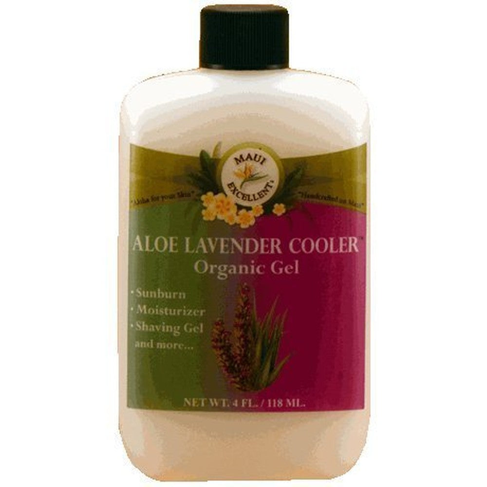 Maui Excellent Aloe Lavender Cooler Organic Gel front view