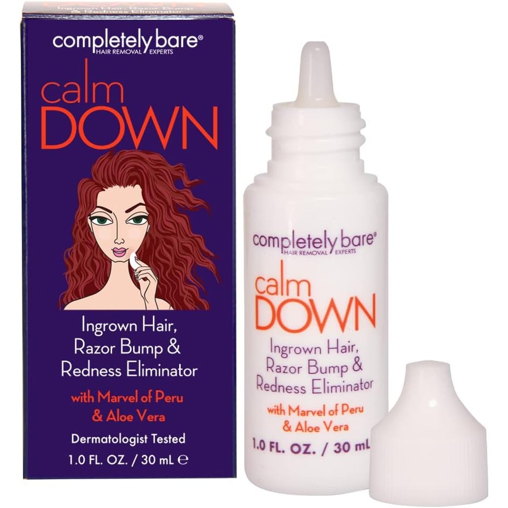 Completely Bare Calm Down Ingrown Hair Eliminator front view