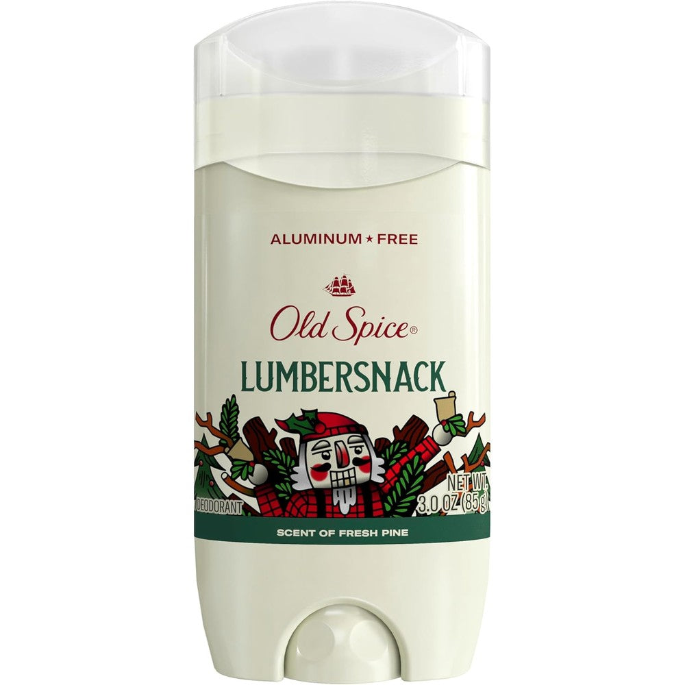 Old Spice Lumbersnack Aluminum Free Deodorant front view