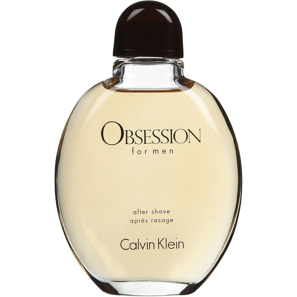 Calvin Klein Obsession After Shave for Men 125ml flask bottle front view