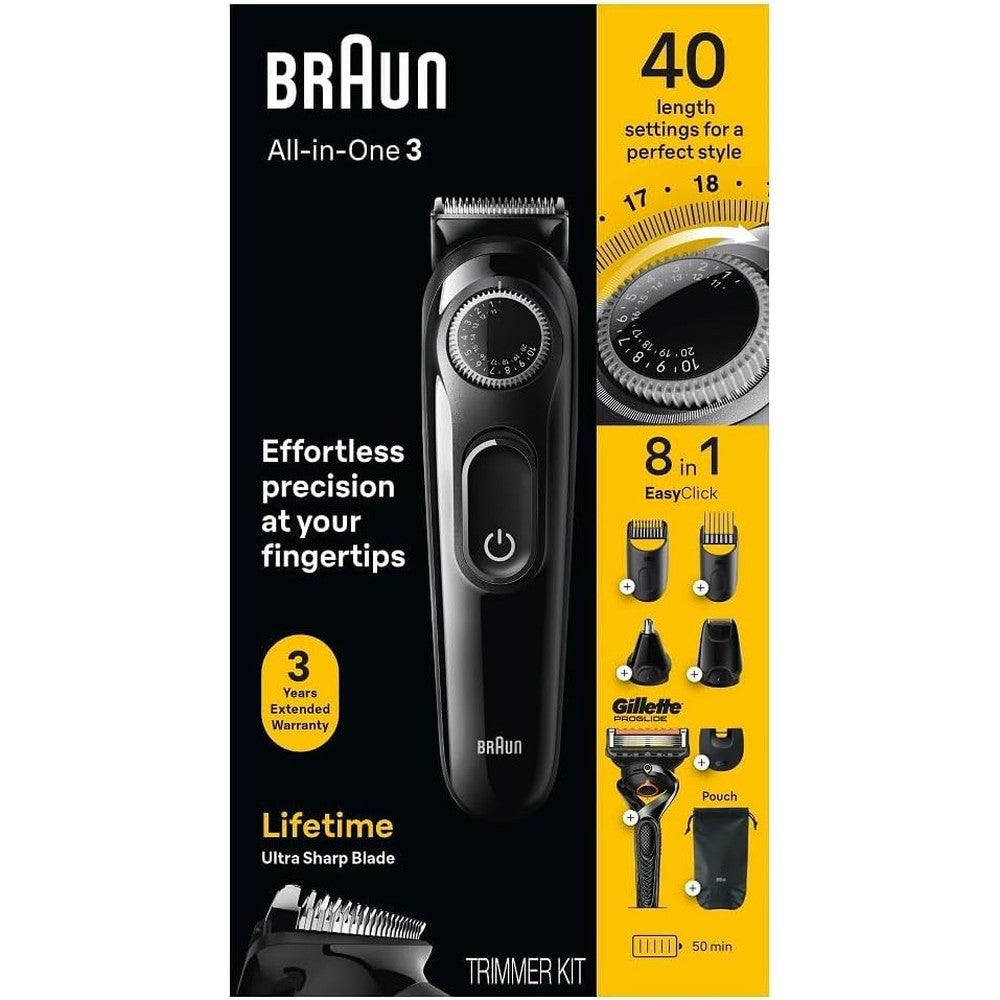 Braun All-In-One Style Kit Series 3 3470 front view