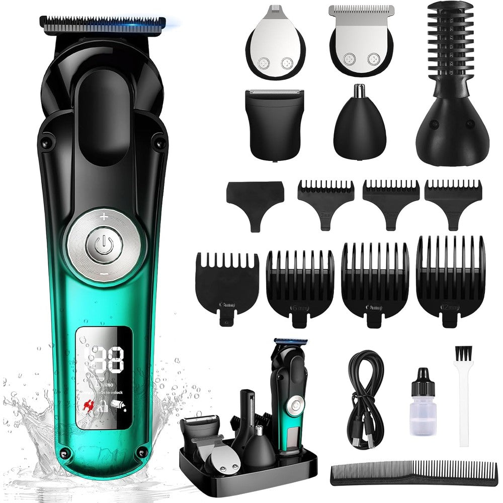 Billar 6 in 1 Professional Mens Grooming Kit front view of trimmer