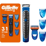 Gillette All Purpose Styler front view with trimmer and razor