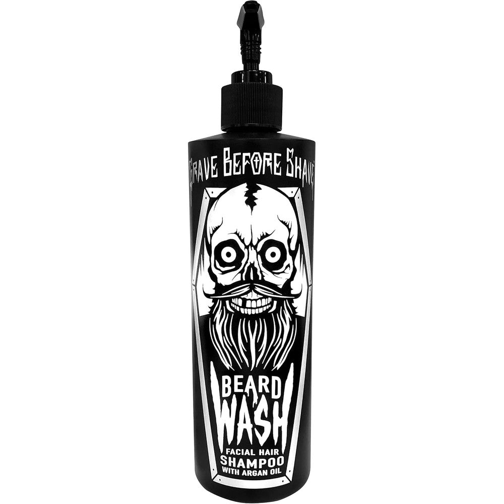 Grave Before Shave Beard Wash 16 Fluid Ounce bottle front view