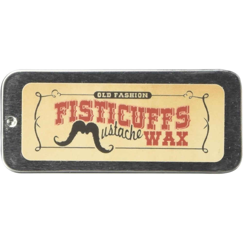 Grave Before Shave Fisticuffs Mustache Wax 15g tin front view