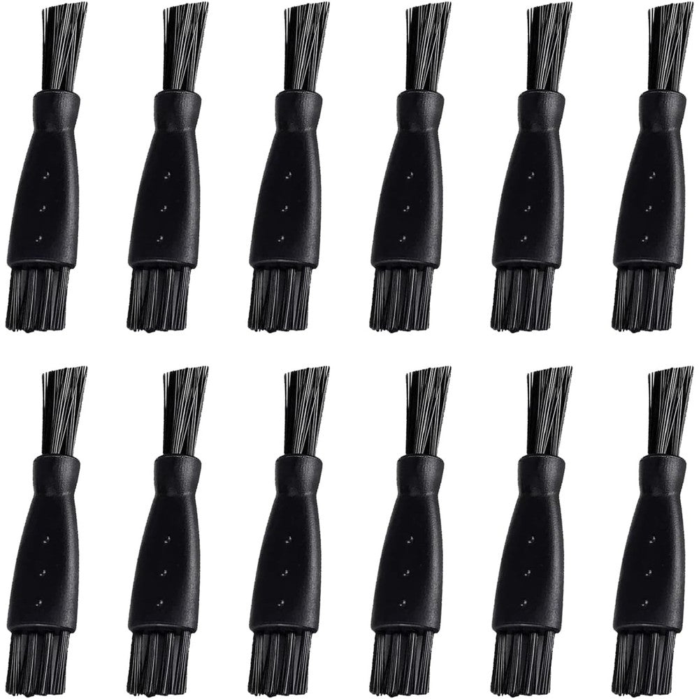 LinMei 12 Pieces Electric Shaver Cleaning Brush Set front view