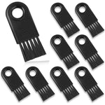 Kalione 8 pieces shaver cleaning brush set front view