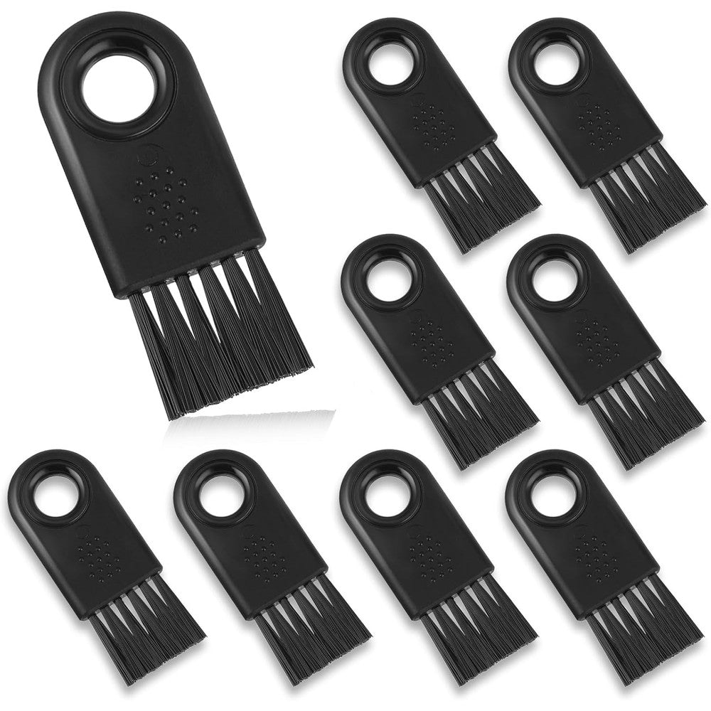 Kalione 8 pieces shaver cleaning brush set front view