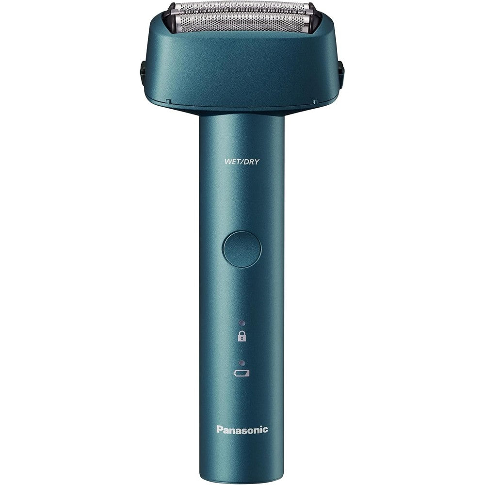 Panasonic electric razor ES-RM3B front view blue finish