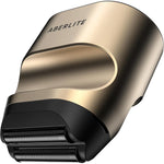 Aberlite Touch 2 foil head shaver front view in matte gold
