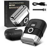 Henzilo electric foil shaver front view with LED display
