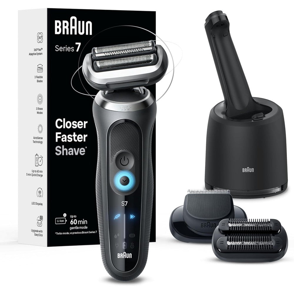 Braun Series 7 7185cc electric shaver front view