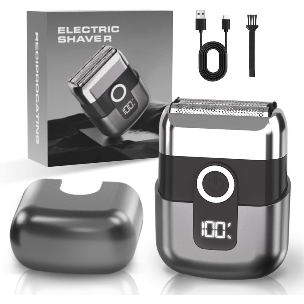 Lyrslf electric foil shaver front view for men
