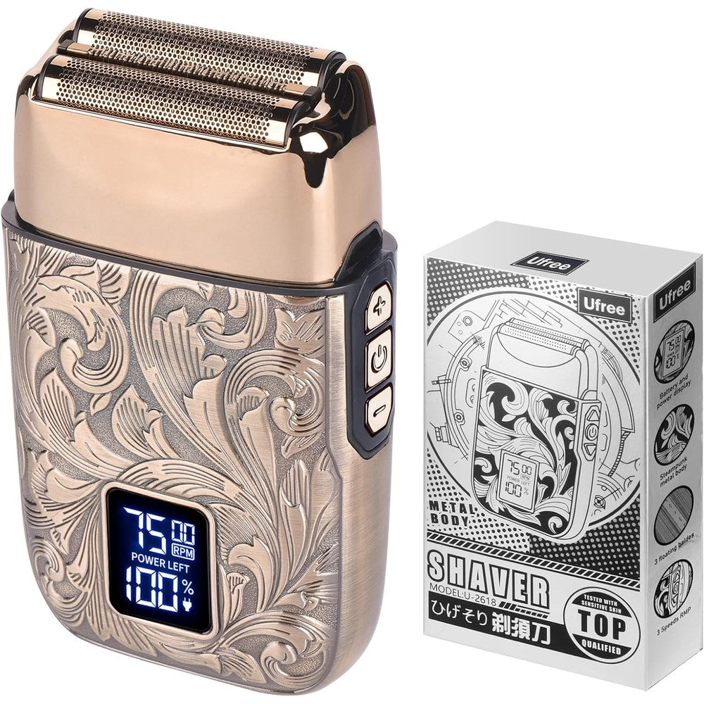 Ufree close shave electric foil shaver front view