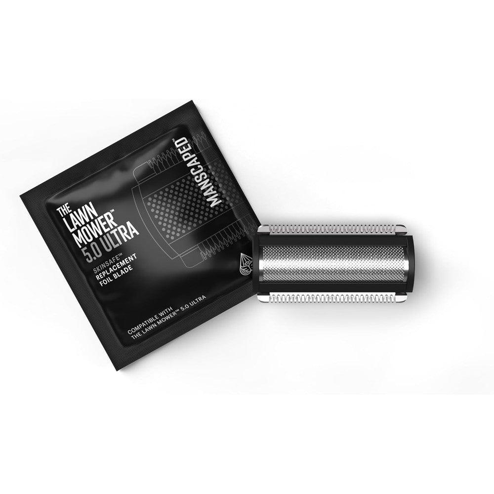 MANSCAPED The Lawn Mower 5.0 Ultra Replacement Foil Blade front view packaging