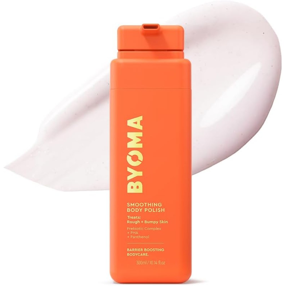 Byoma Smoothing Body Polish For Breakouts And Textured Skin With Polyhydroxy Acid And Panthenol 10.14 Fluid Ounce