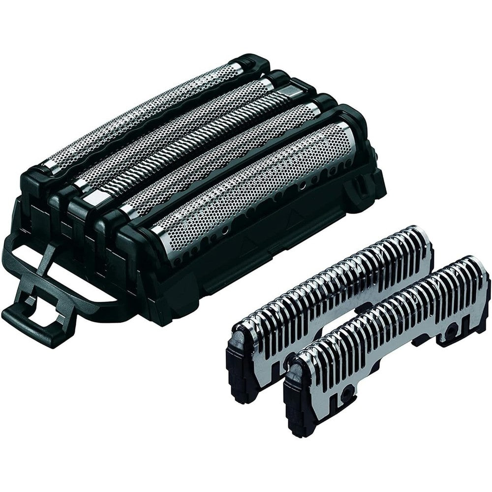 Panasonic WES9032P shaver replacement foil and blade set front view showing genuine packaging