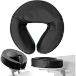 NRG Face Cradle Cushion black front view for massage tables