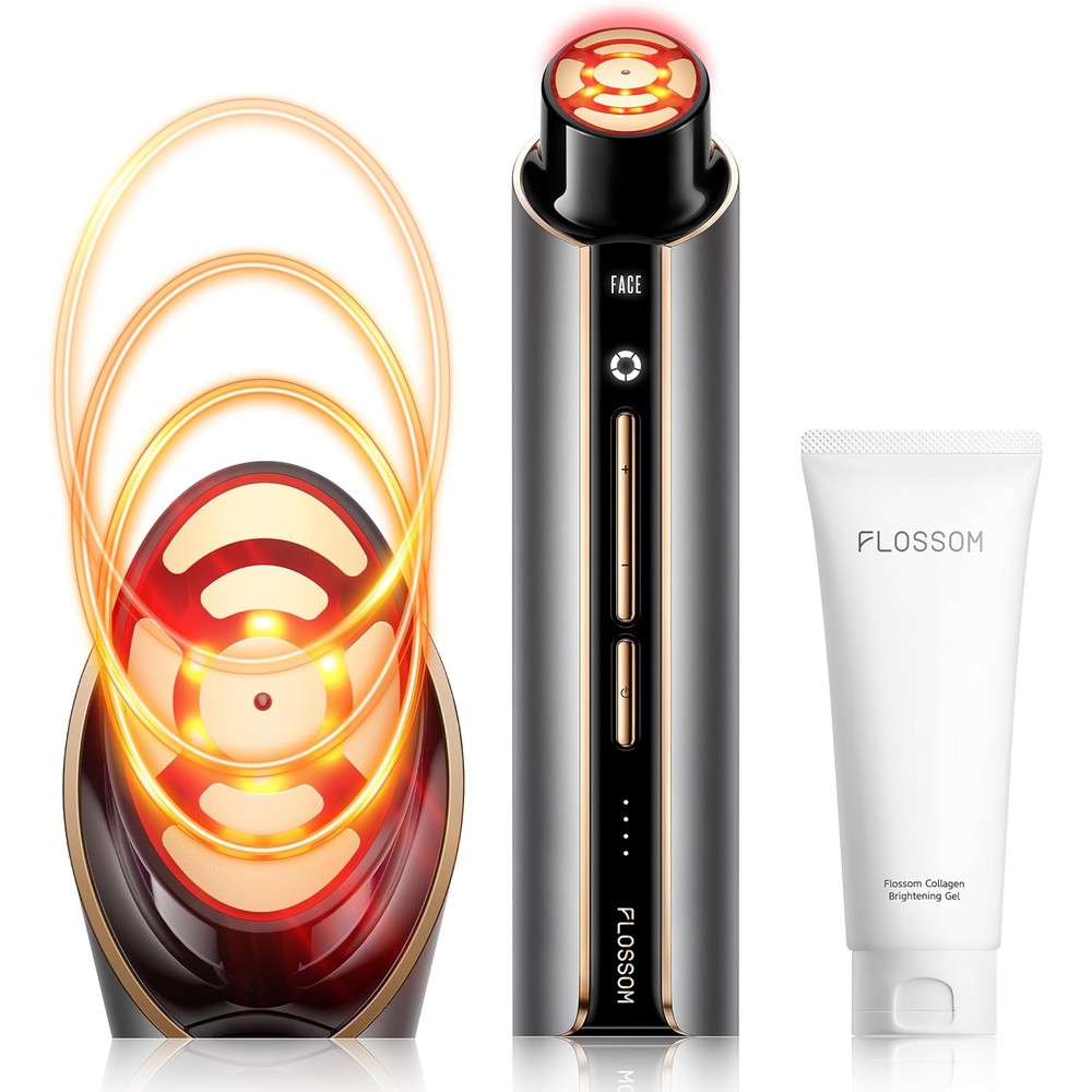 Flossom 3-in-1 facial toning device front view