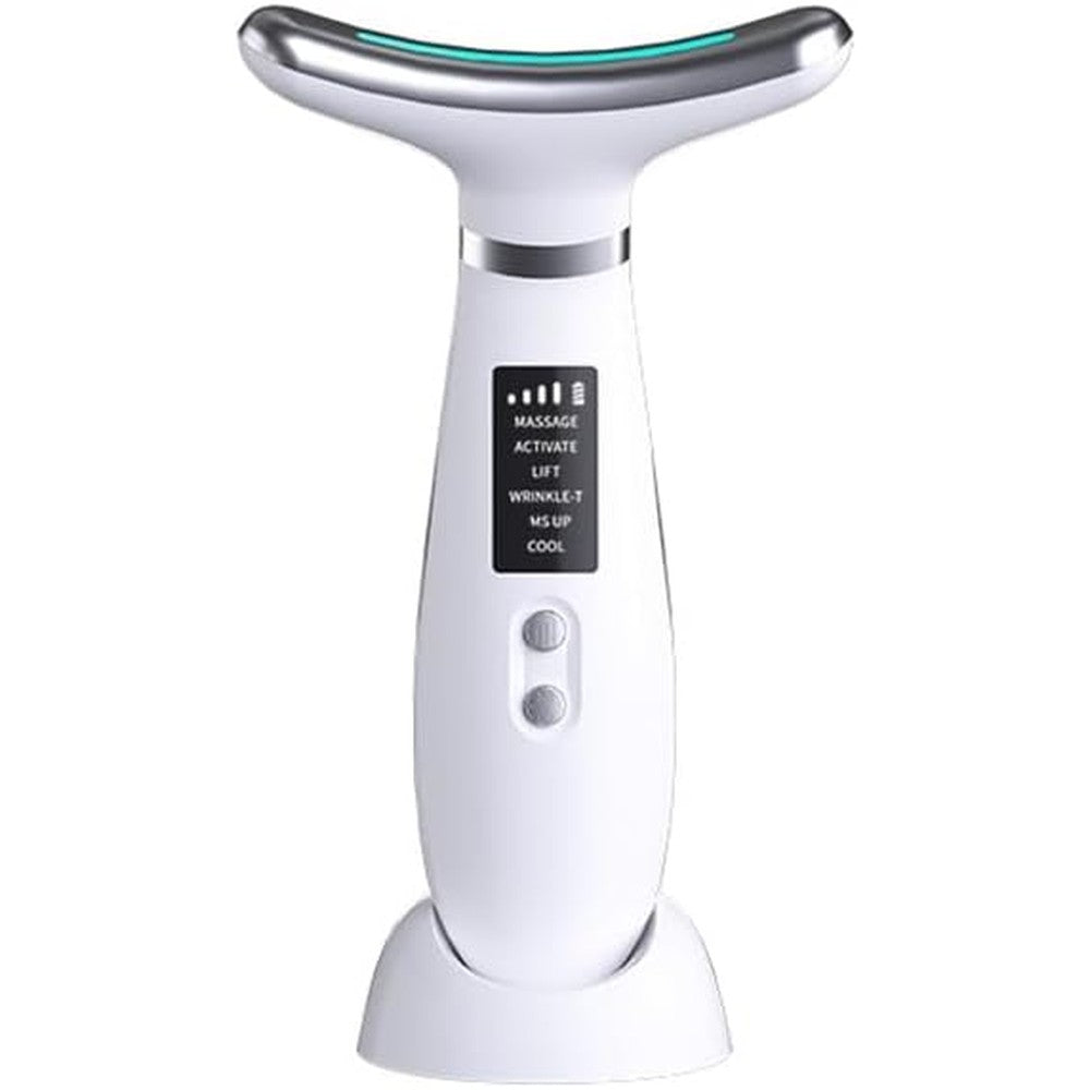 IAKTD 4 Color Red Light Therapy Face Massager front view for skin tightening