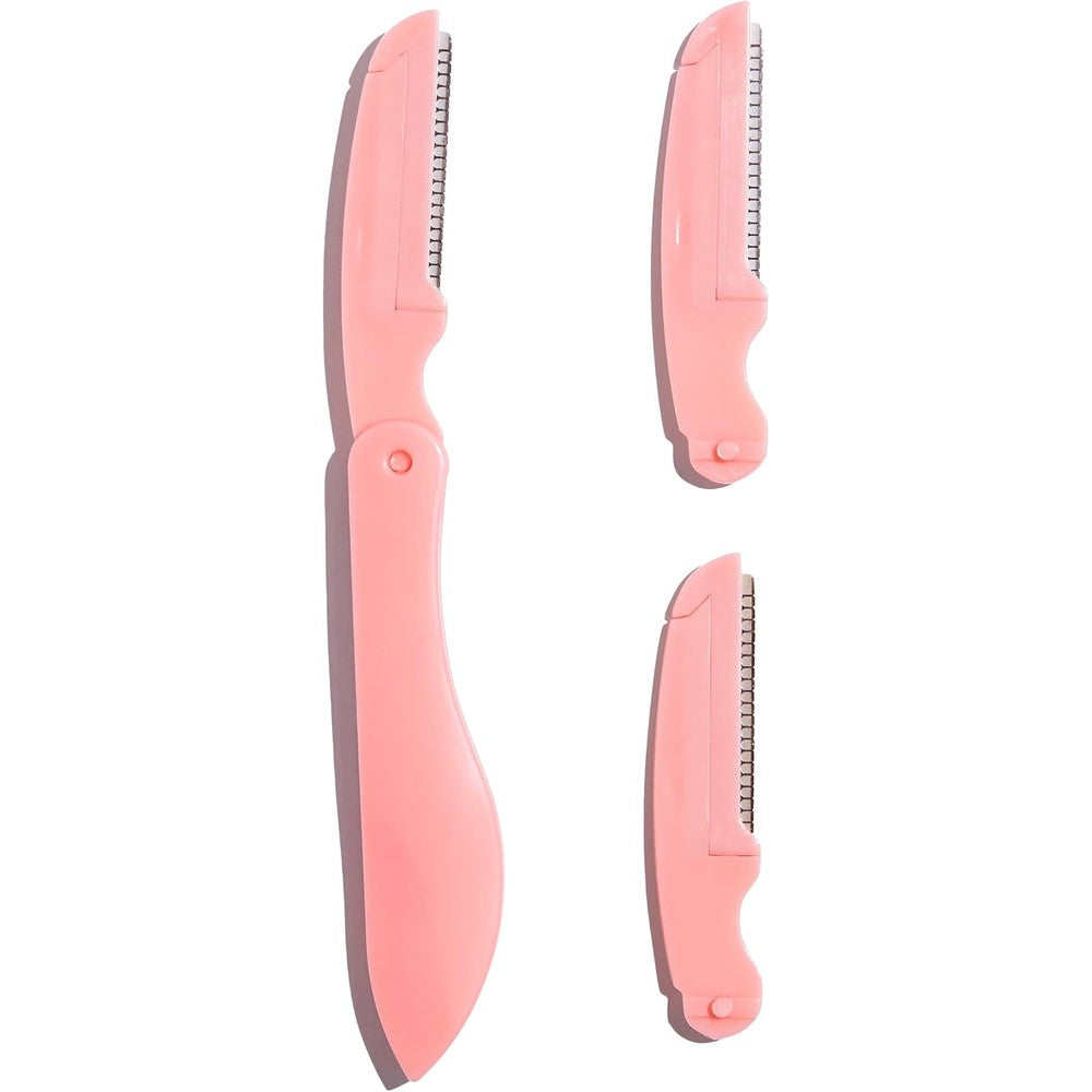 MCoBeauty Precision Facial Razor with stainless steel blade for peach fuzz removal