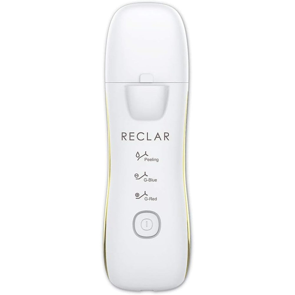 Reclar Gold Blade ultrasonic facial device front view