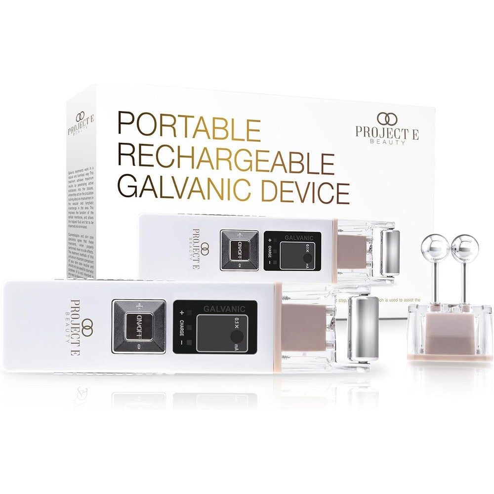Project E Beauty Portable Rechargeable Galvanic Device front view