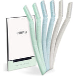 ENNVA Dermaplane Razor for Women 6-piece pack front view showing premium face razors with protective covers.