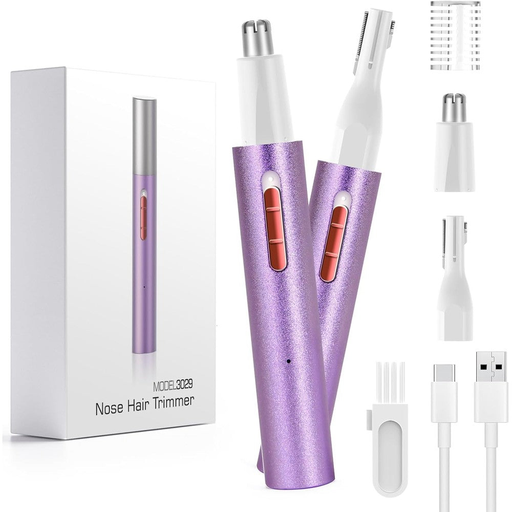 Ahhfei 5-in-1 rechargeable hair trimmer set for women