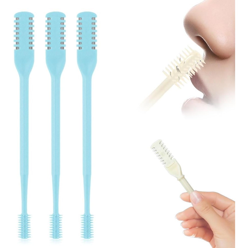 Generic 2-in-1 nasal hair trimmer set front view