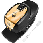 Deeoiiea Professional Hot Lather Machine front view in yellow