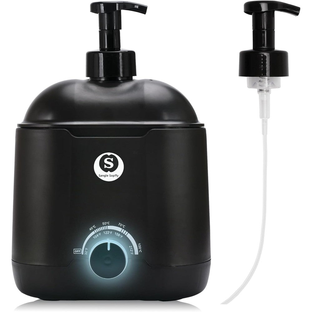 S Sangle Sopffy hot lather machine black front view