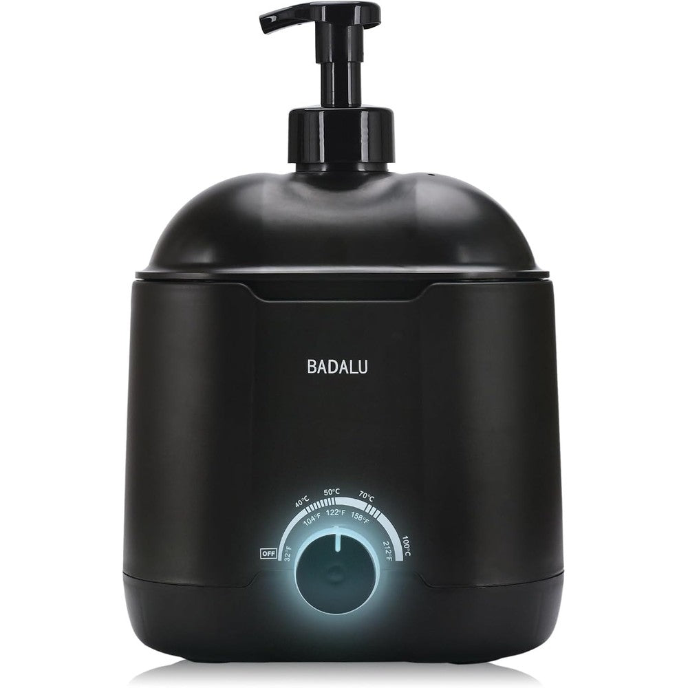 Badalu hot lather machine front view for professional shaving
