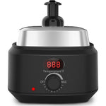 Tasalon professional hot lather machine front view with red digital display
