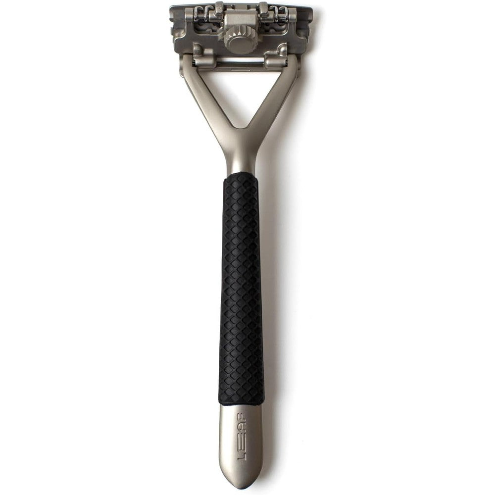 Leaf Shave Razor Grip Sleeve Black front view