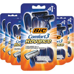 Bic Comfort 3 Advance disposable razors for men front view