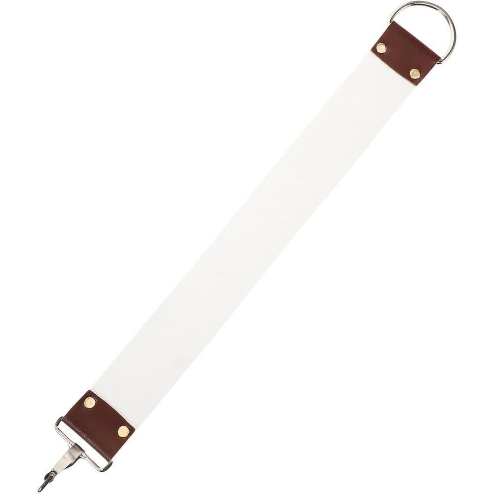 Vosarea Dual Layer Canvas Strop front view for professional barbers