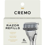 Cremo Razor Refills for Men 4 Count pack with 5 blade technology
