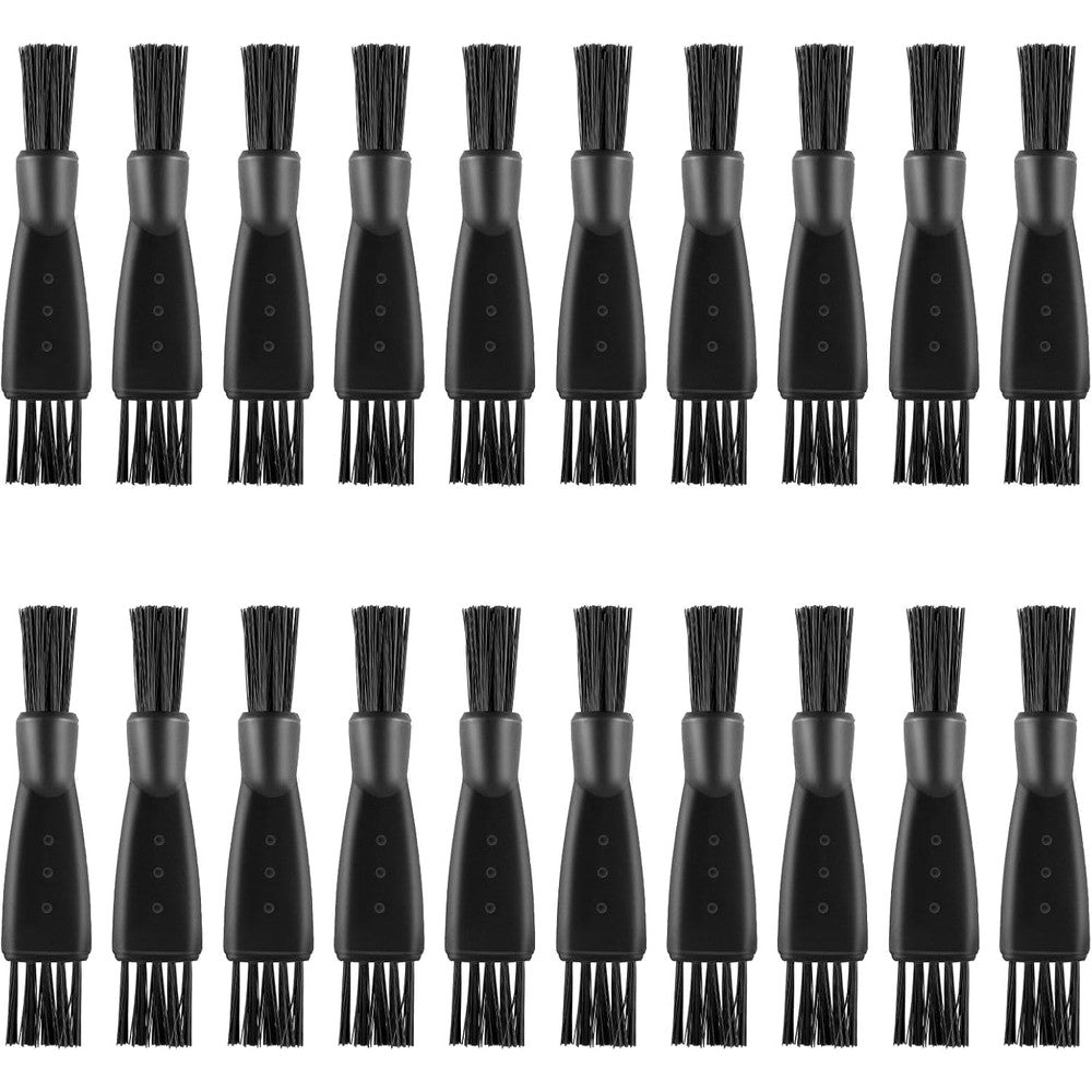 Yuomeaz 20 pieces electric shaver cleaning brush set front view