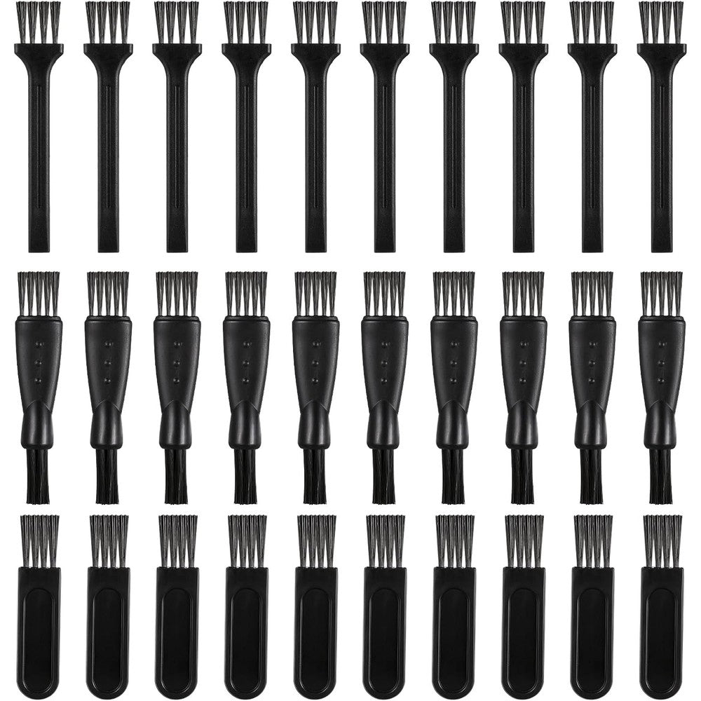 FdcLixuvol 30 piece electric shaver cleaning brush set front view