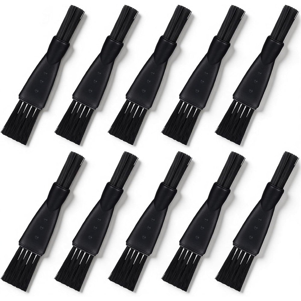 Quacc 10 piece electric shaver cleaning brush set front view