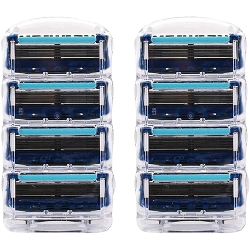 V.I.P Digital Presence 8pcs Fusion Shaving Cassettes front packaging view