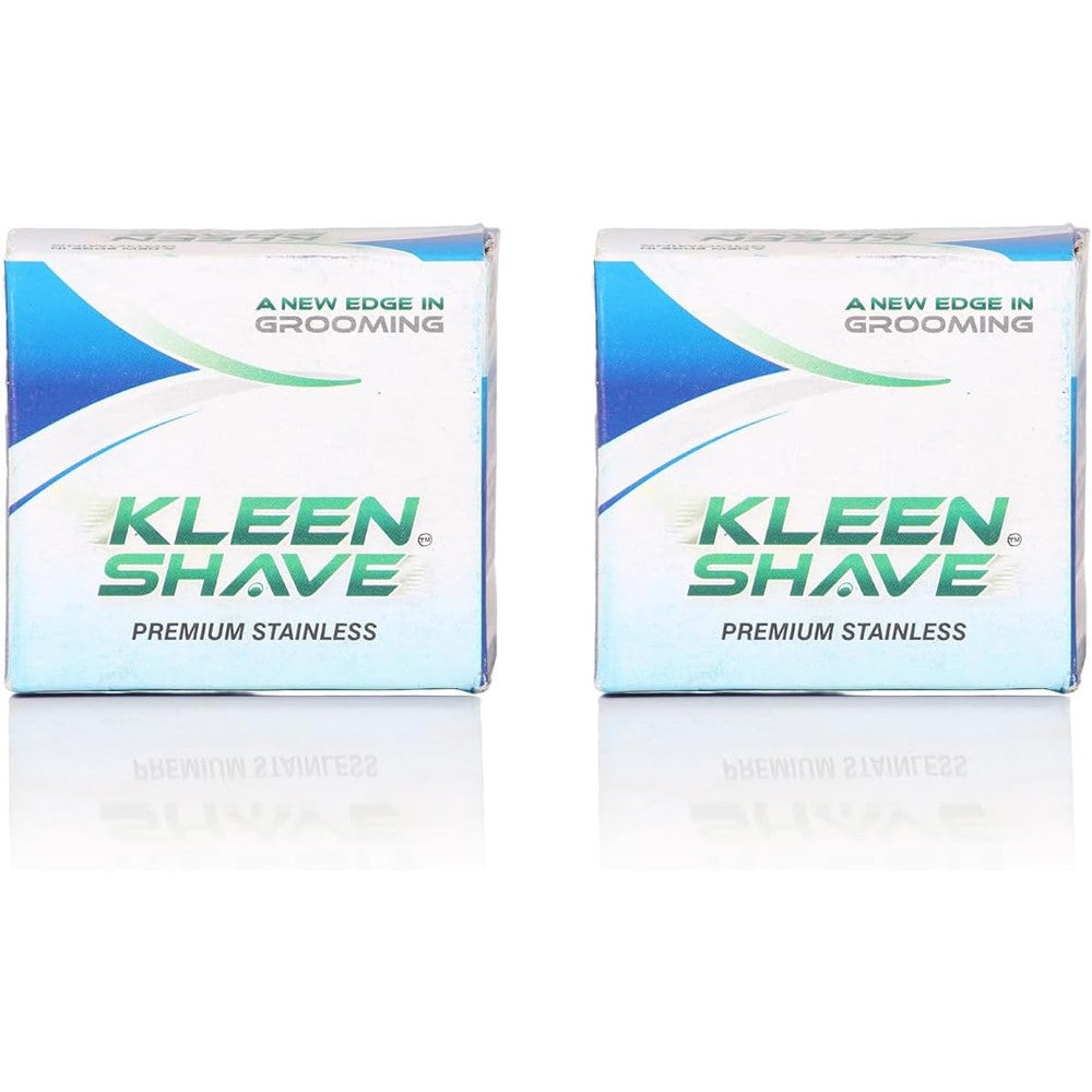 Saloon Kleen Shave Premium Stainless Double Edge Blades front of box