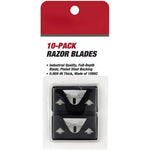 Hyper Tough single edge razor blades 10 pack front packaging view