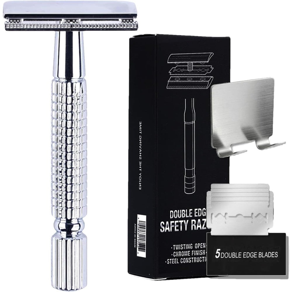 ShilpoKuthi safety mastros razor front view for men