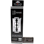 Durablade Loi Titanium Razor Blades pack of 100 front view