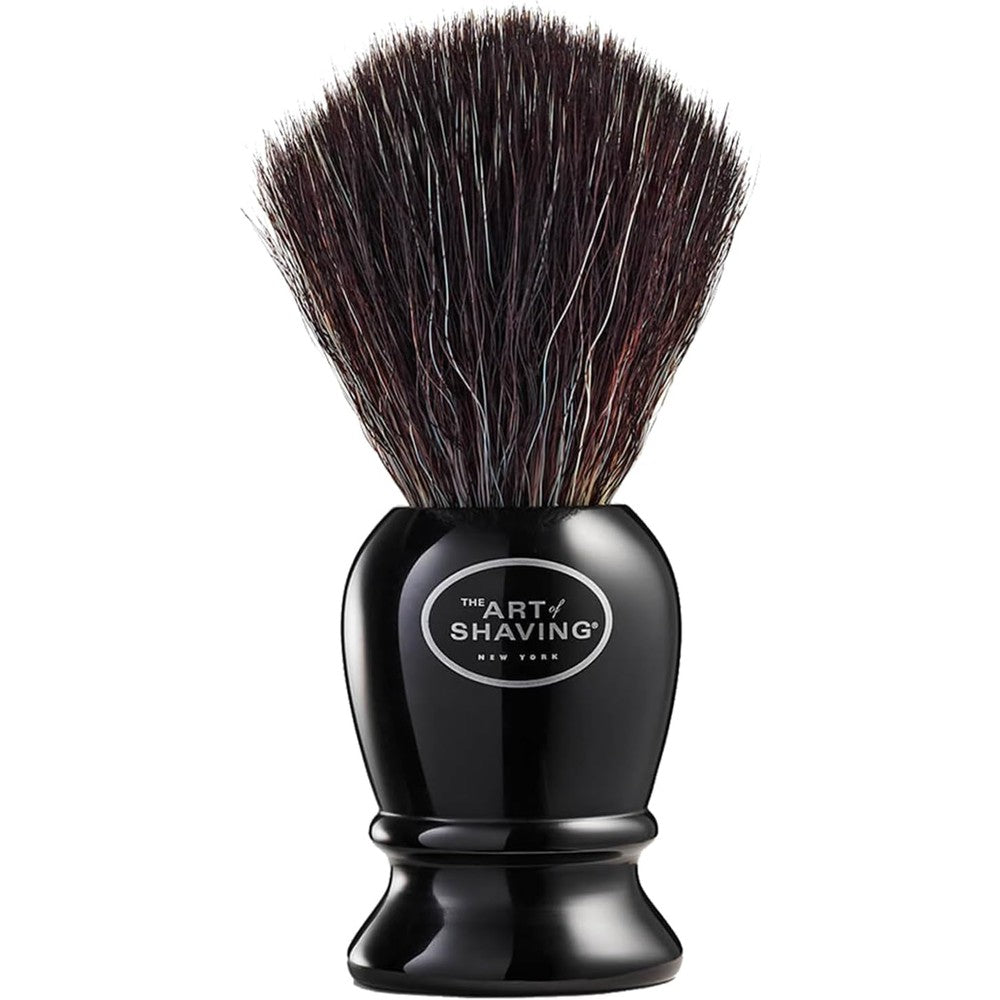 The Art of Shaving Original Shaving Brush Pure Black front view