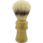 Kikc hand crafted pure boar bristle shaving brush front view